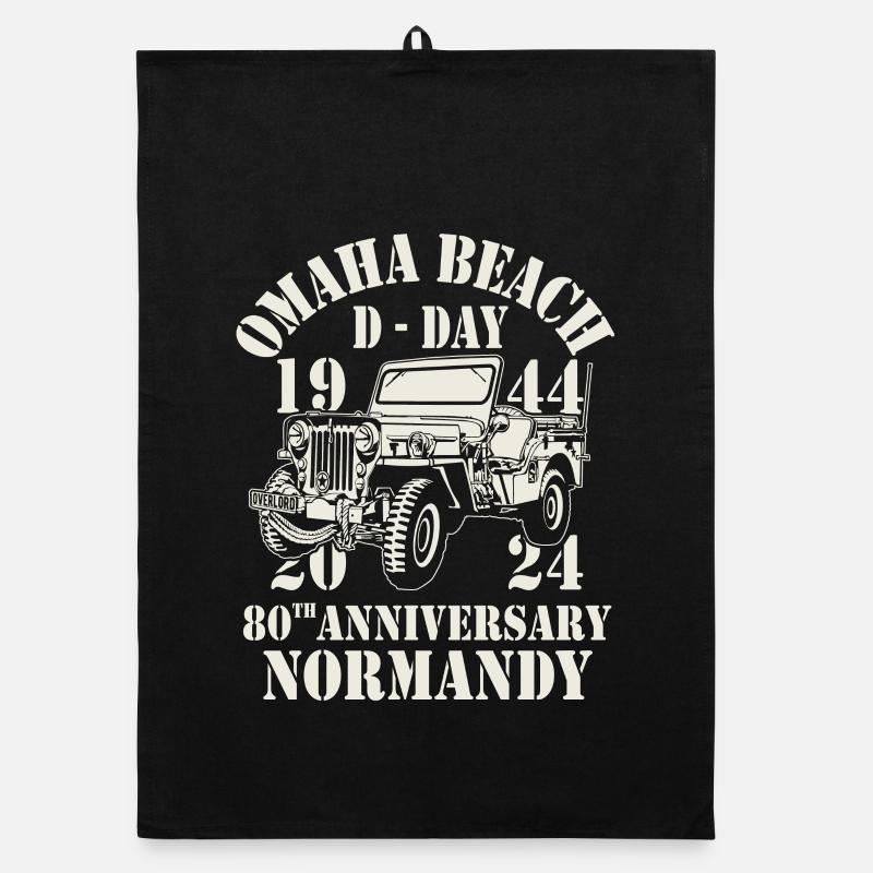Omaha Beach D-Day 80th Anniversary Normandy Torchon bio