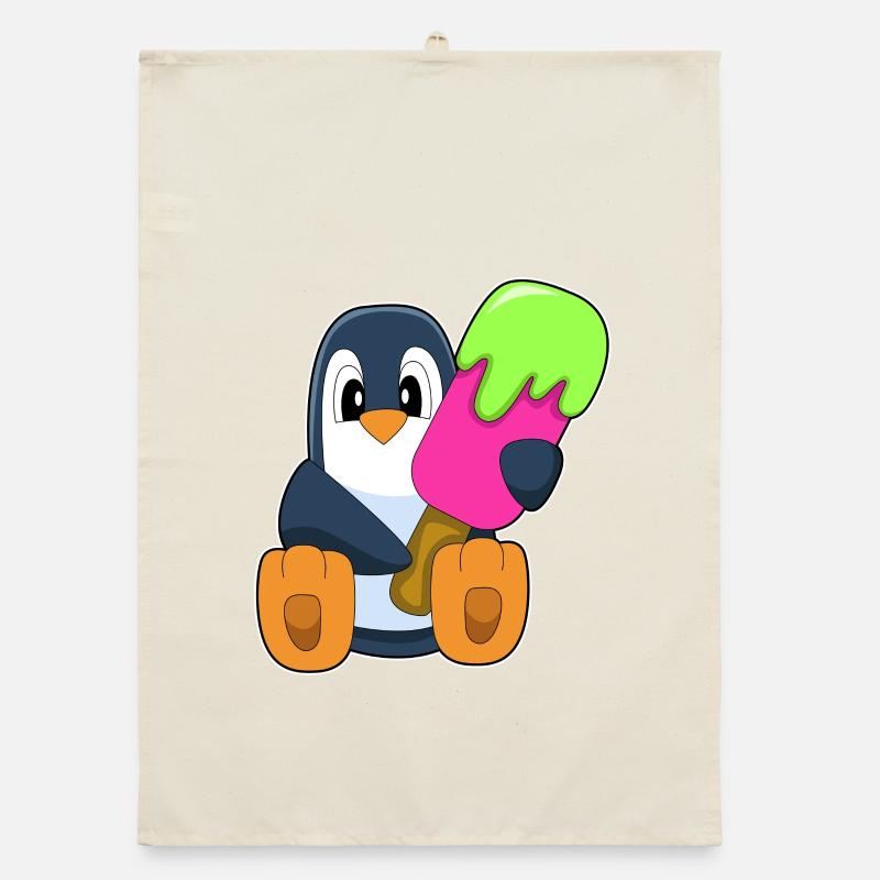 Popsicle pingouin Torchon bio