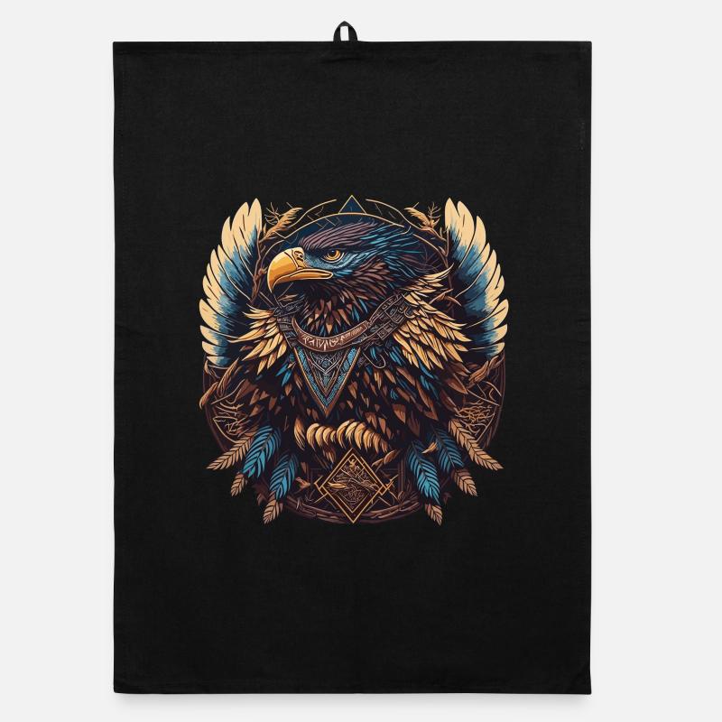 Attrape-rêves d’aigle Torchon bio