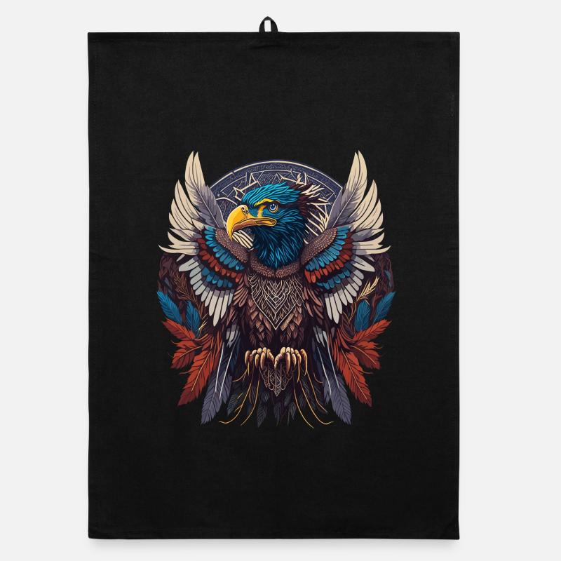 Native Dream Catcher Organic dish towel