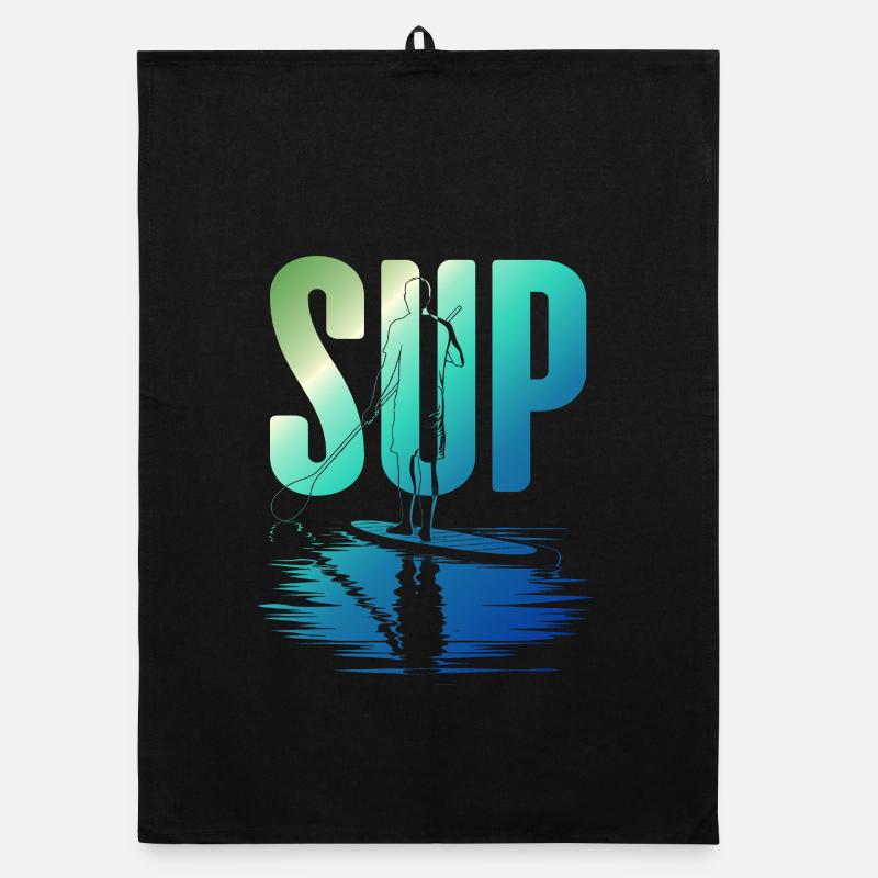 SUP - Torchon bio - noir