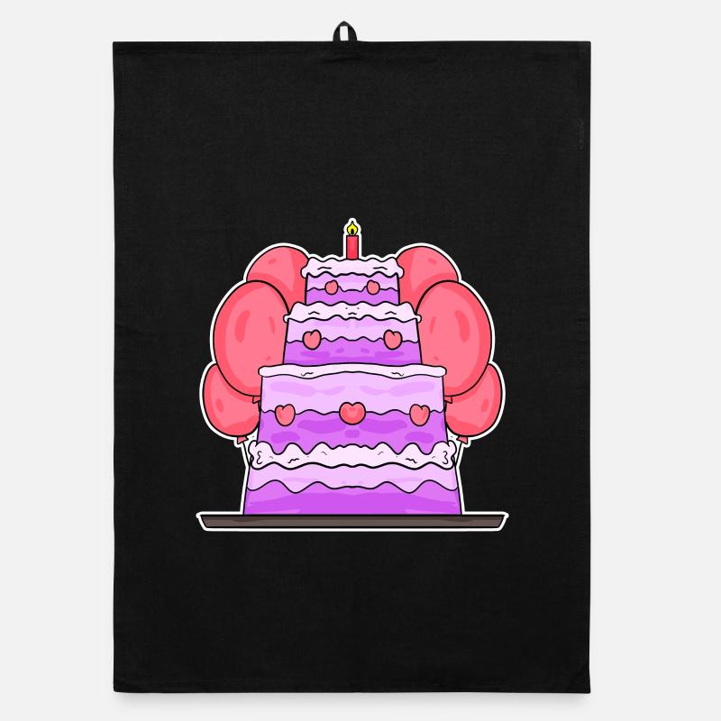 Gâteau Joyeux anniversaire Torchon bio