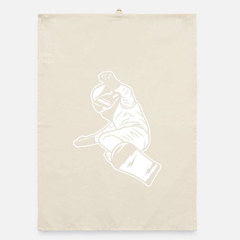 Snowboard Junge Organic Geschirrtuch