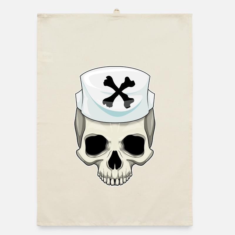 Infirmière crânienne Torchon bio
