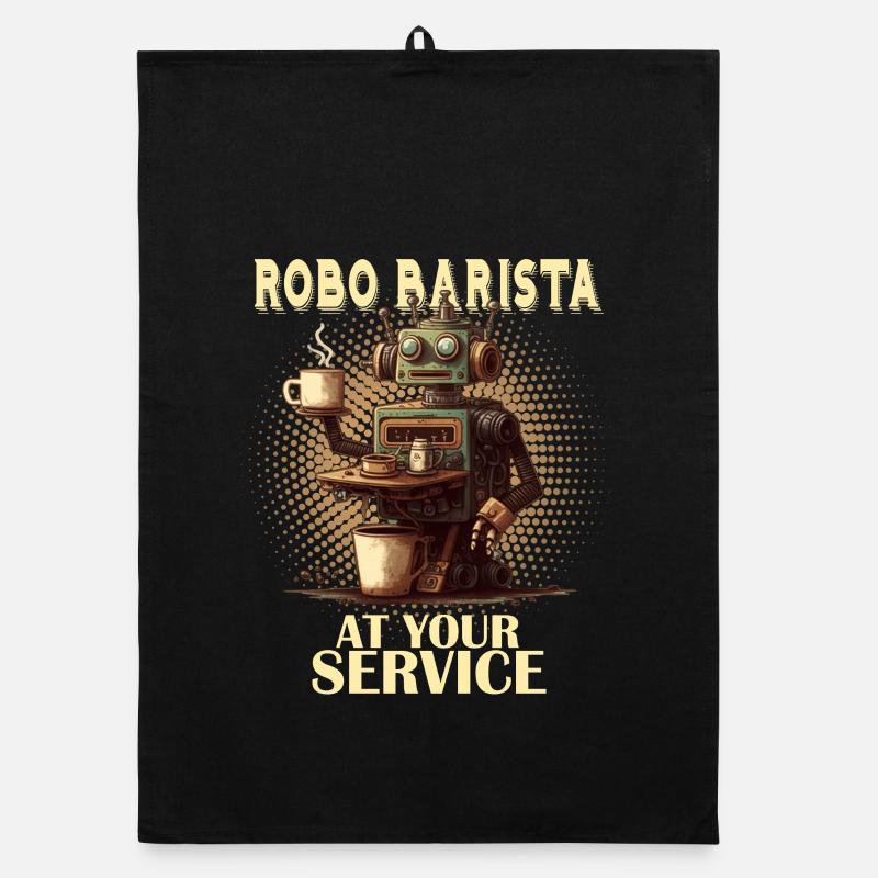 Robobarista Coffee Cooking Robot Organic dish towel