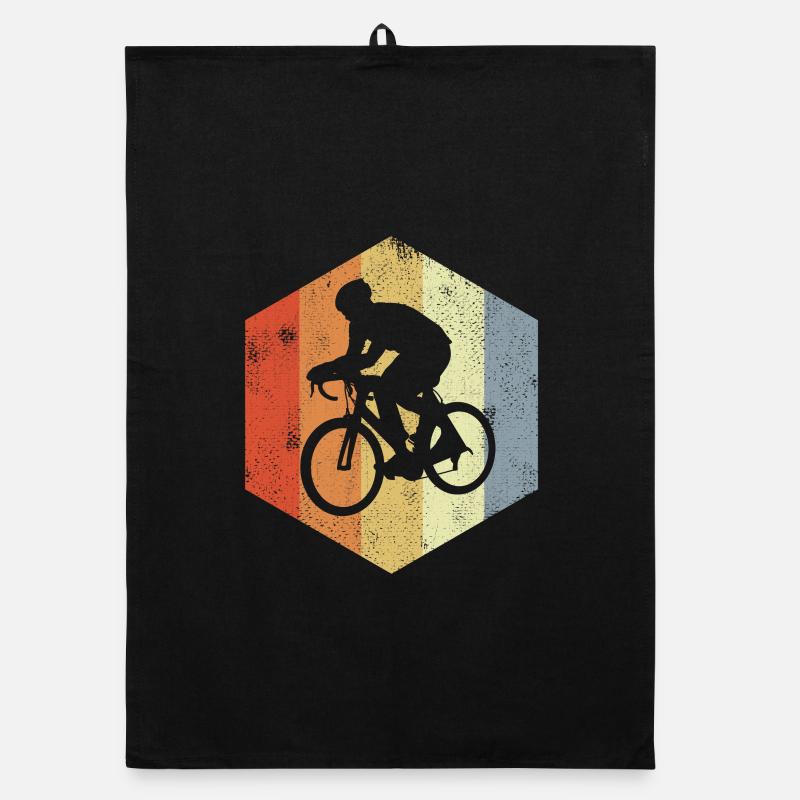 Drôle de cycliste Torchon bio