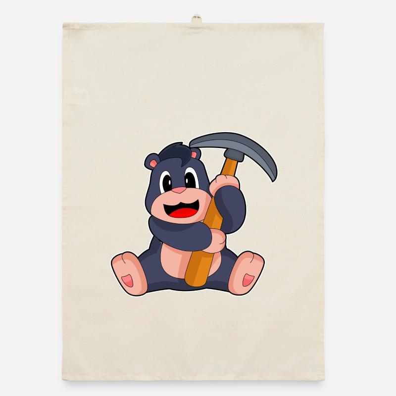 Pioche de Tale Miner Torchon bio