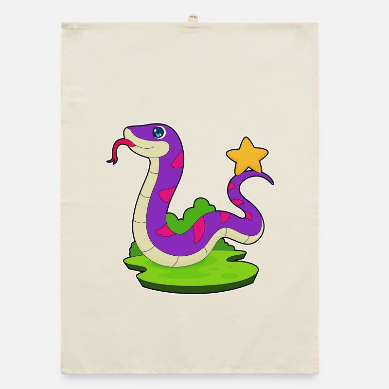 Serpent Star Organic dish towel