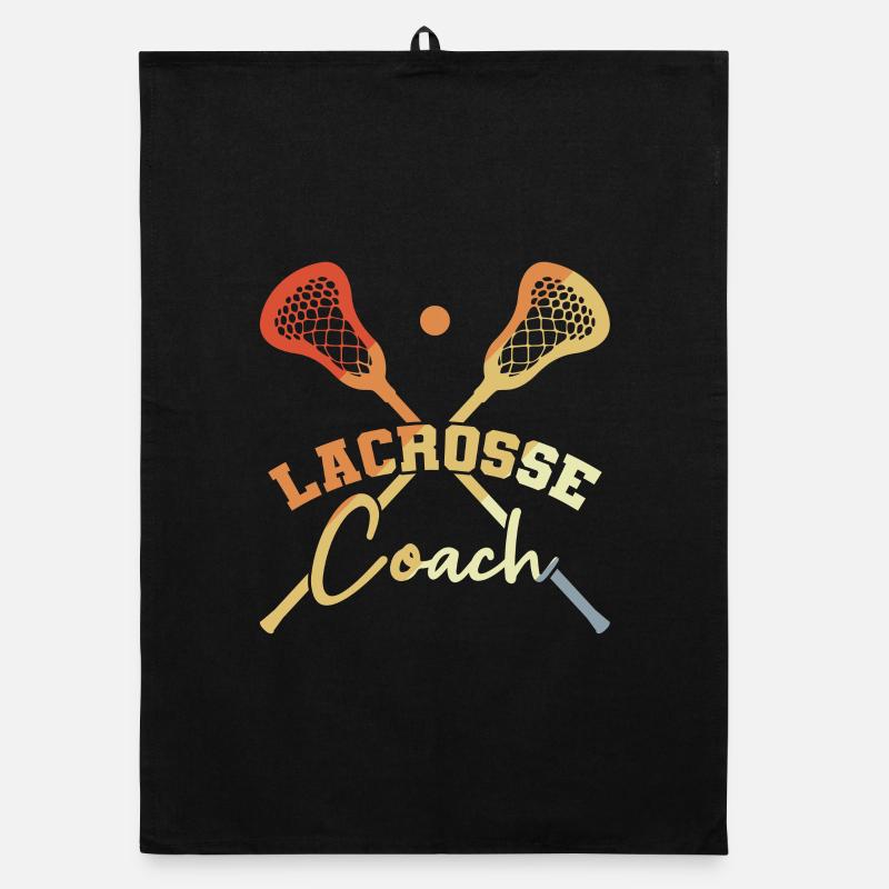 Lacrosse Trainer Organic Geschirrtuch