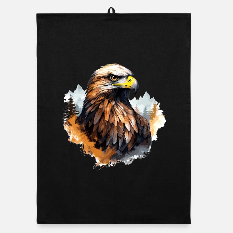 Aigle royal Fauconnier Chasseur Désert Aigle à queue blanche Torchon bio