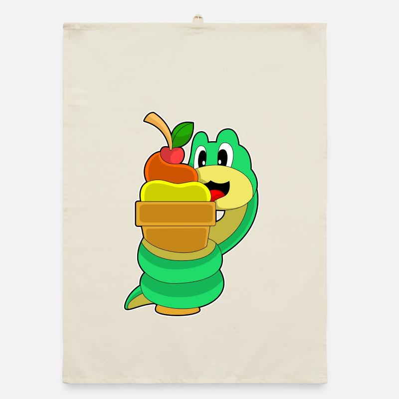 Crème glacée gaufre serpent Torchon bio