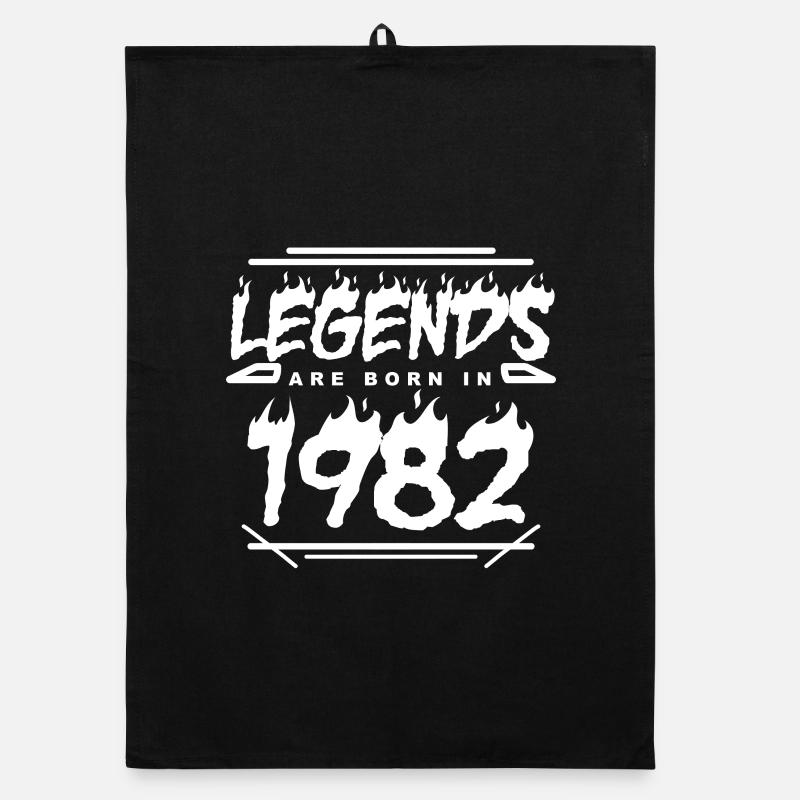 1982 - Born 1982 - Built in 1982 Organic dish towel