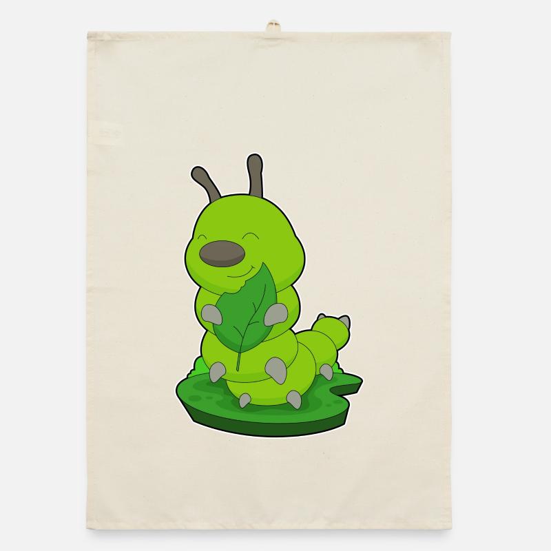 Feuille de chenille Torchon bio