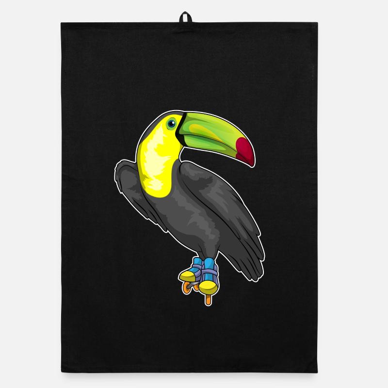 Toucan Inline skating Inline skates Organic dish towel