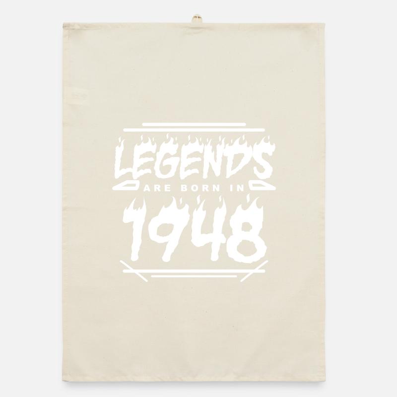 1948 - Born 1948 - Built in 1948 Organic dish towel