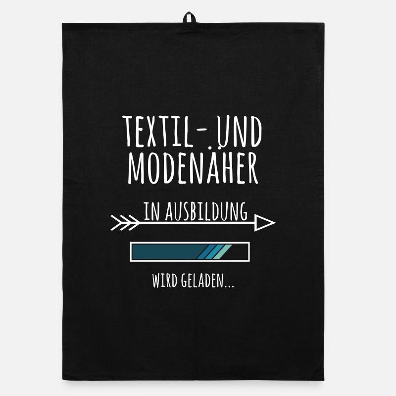 Textil und Modenäher Ausbildung Beruf Geschenk Organic Geschirrtuch