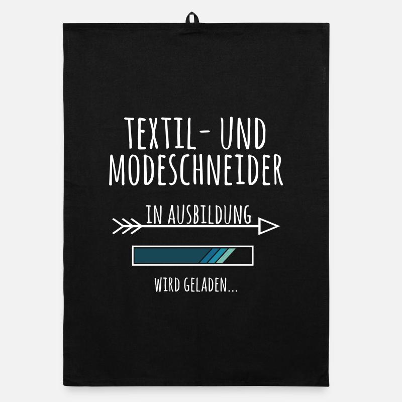 Textil und Modeschneider Ausbildung Beruf Geschenk Organic Geschirrtuch