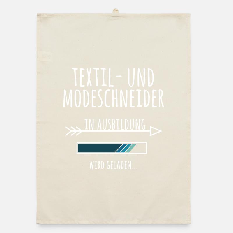 Textil und Modeschneider Ausbildung Beruf Geschenk Organic Geschirrtuch