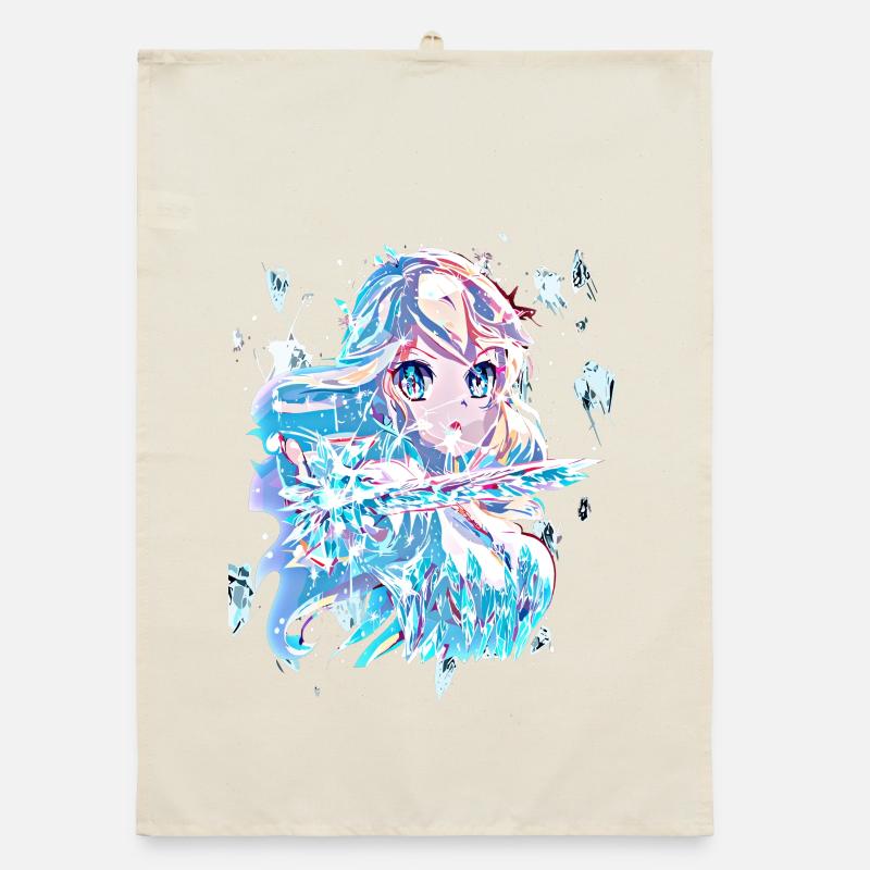 Princesse des glaces Torchon bio