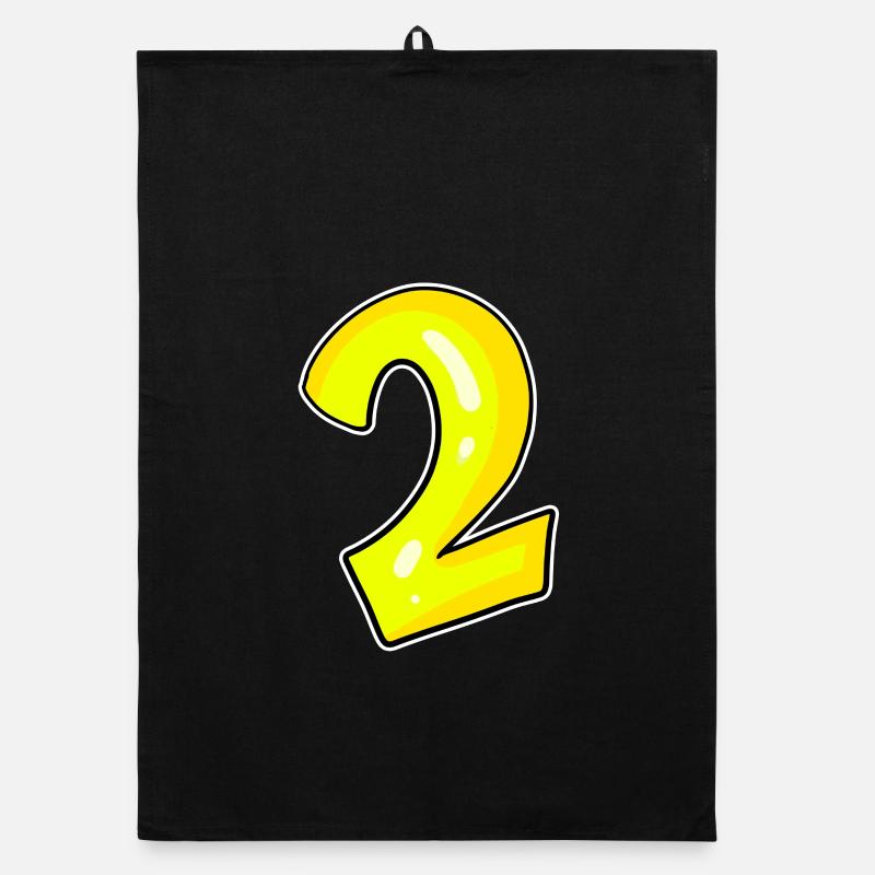 2 - Numéro - Numéro Deux Jaune Torchon bio
