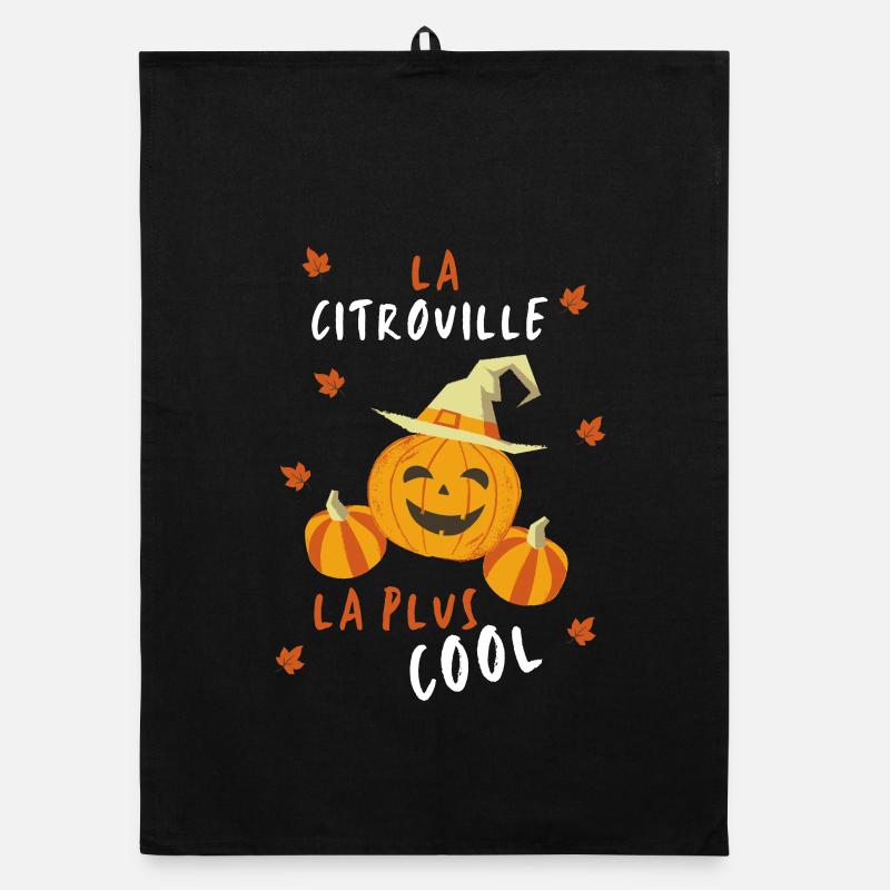 La citrouille la plus cool Torchon bio