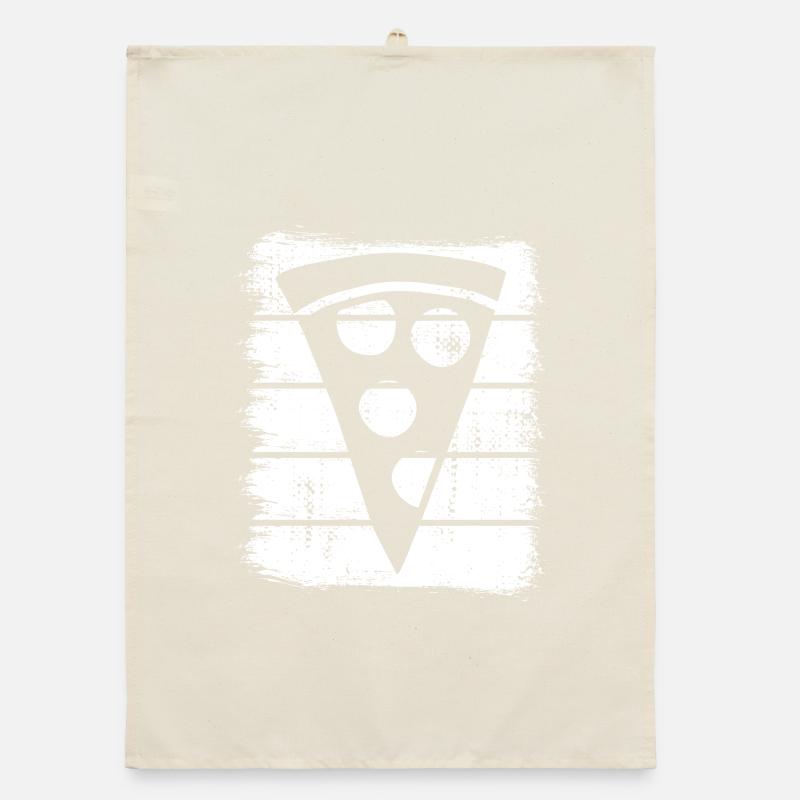 Pizza slice Organic dish towel