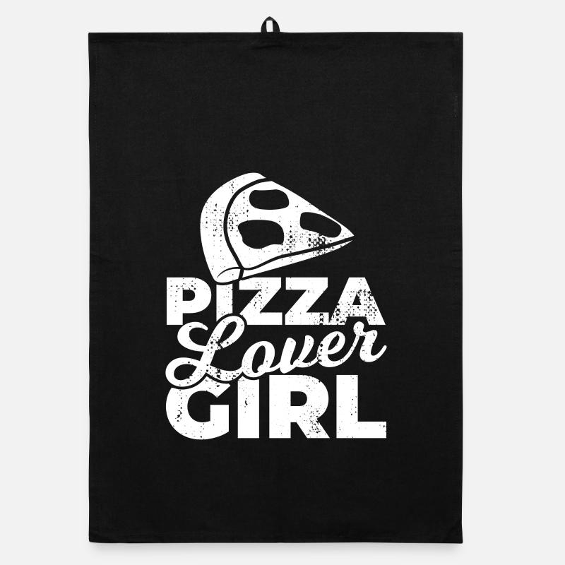 Fille de pizza Torchon bio