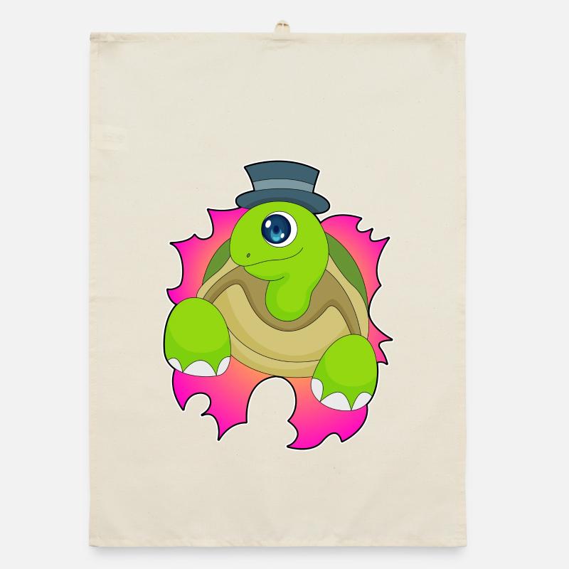 Turtle Hat Organic dish towel