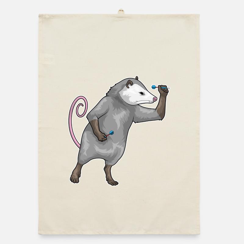 Fléchette Marsupiale Fléchette Fléchette Torchon bio