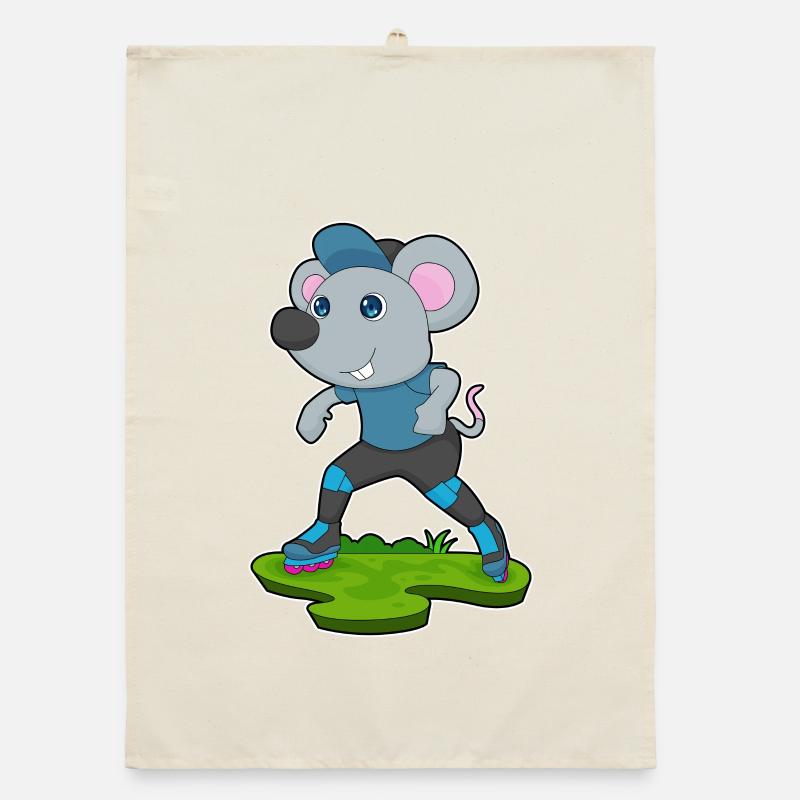 Mouse Inline skating Inline skates Organic dish towel
