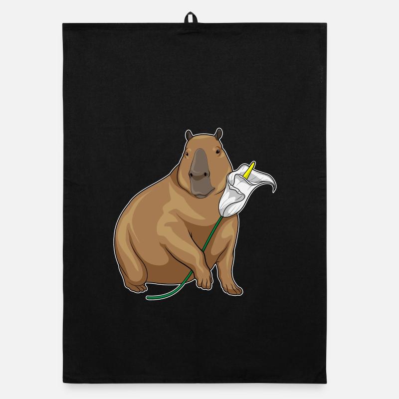 Capybara Calendula Torchon bio