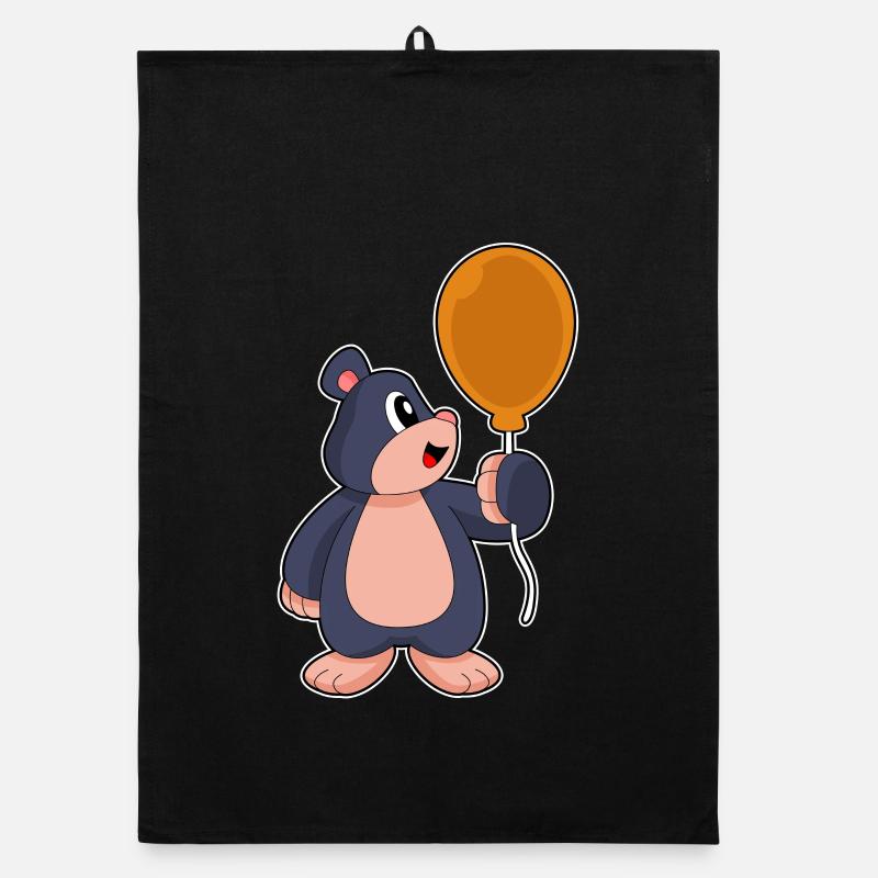 Mole Balloon Organic dish towel