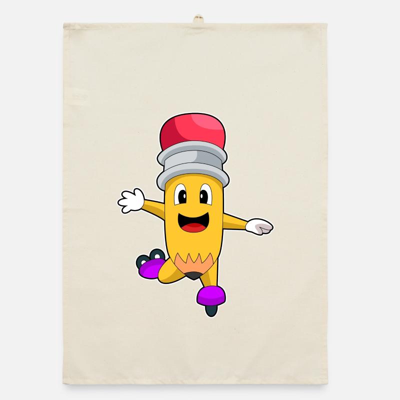 Pencil Inline skating Inline skates Organic dish towel