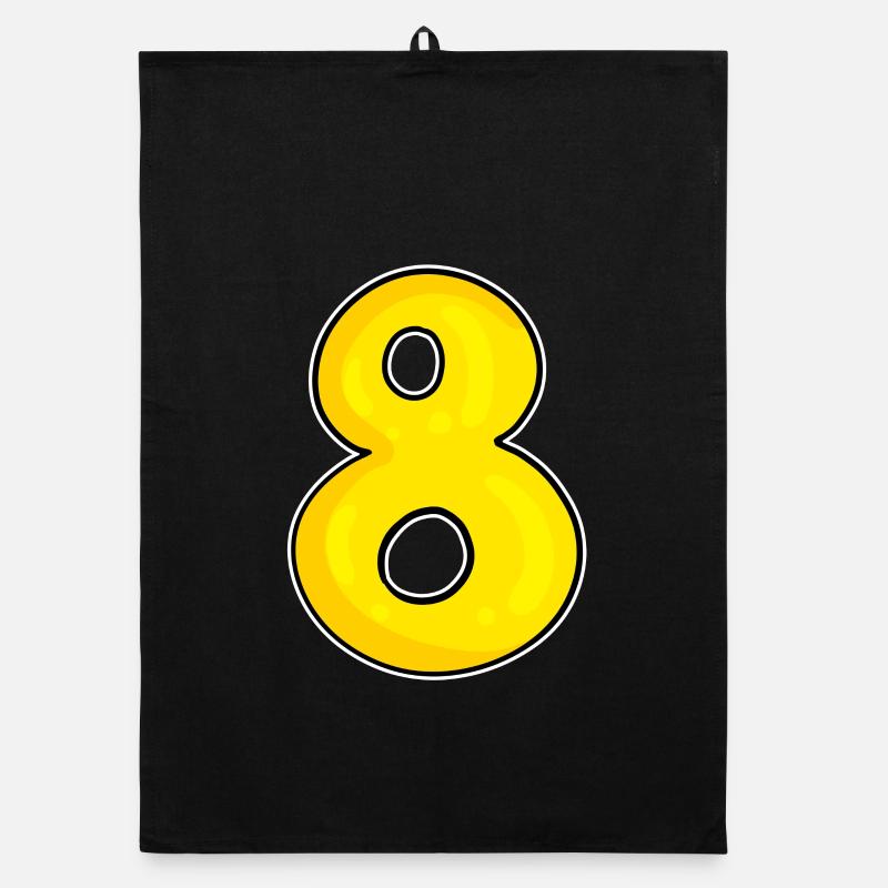 Numéro 8 Numéro Huit Torchon bio