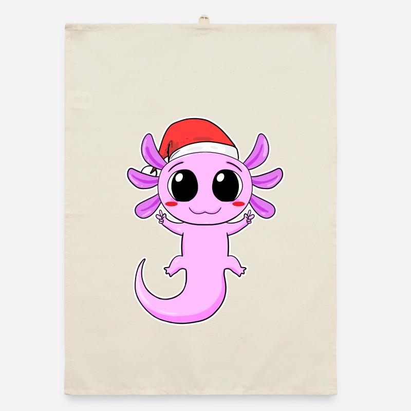 Axolotl Noël Torchon bio