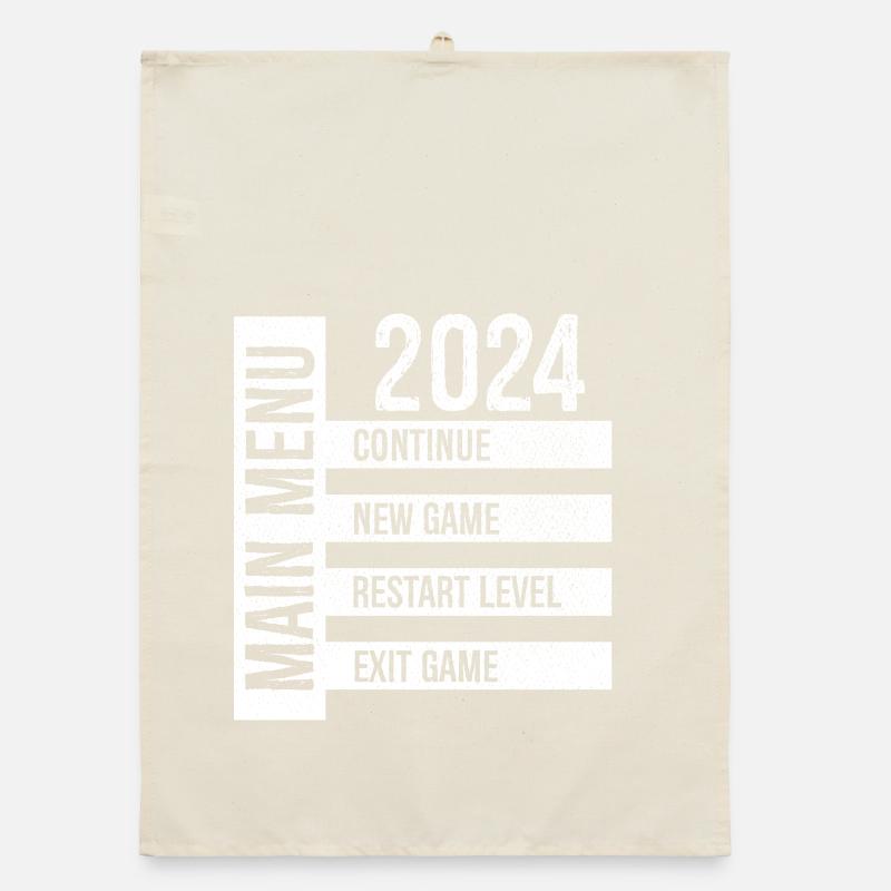 Main Menu Continue New Game Restart Level Exit Organic dish towel