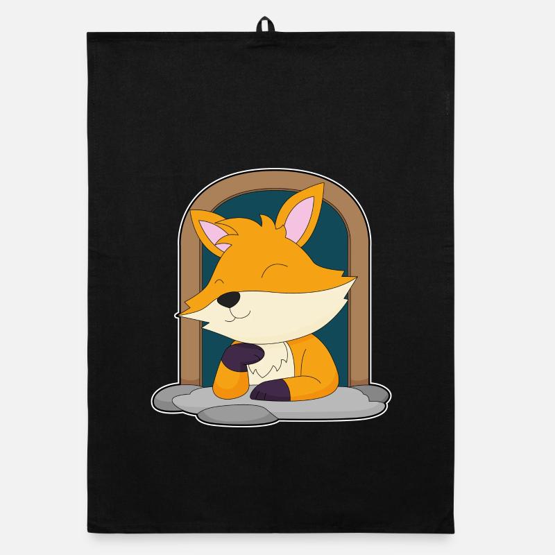 Renard mignon Torchon bio