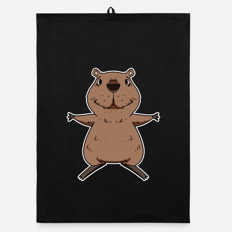 Capybara Organic Geschirrtuch
