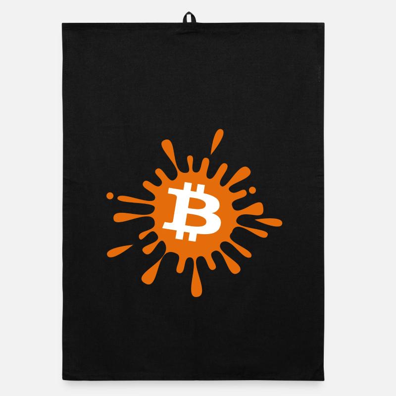 Bitcoin Crypto Cryptocurrency Splash Torchon bio