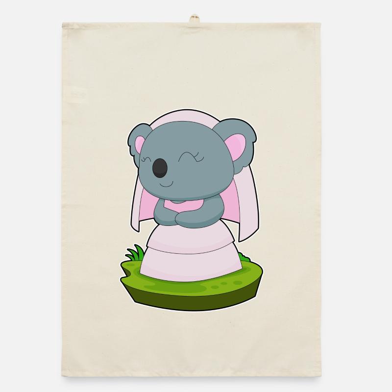 Voile de mariée Koala Mariage Torchon bio