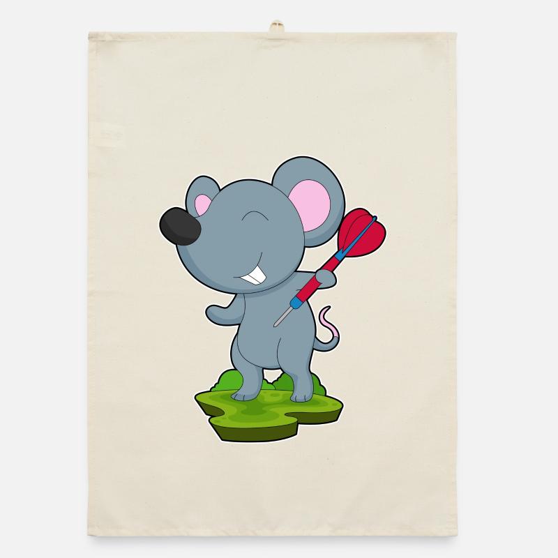 Fléchette de souris Torchon bio