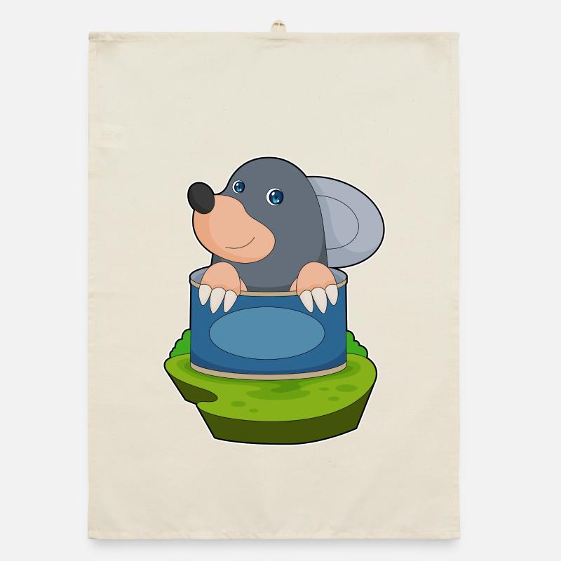 Mole Tin Organic dish towel