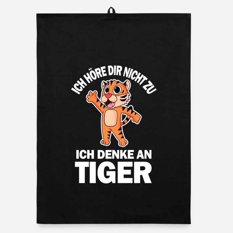 Tier Tiger Organic Geschirrtuch
