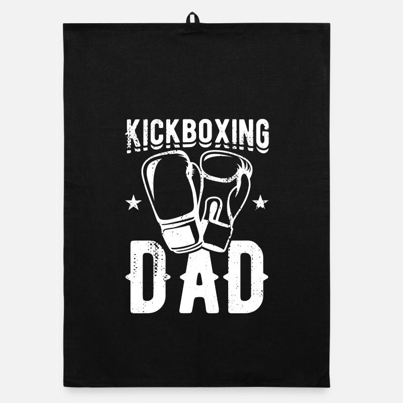 Papa kickboxeur Torchon bio