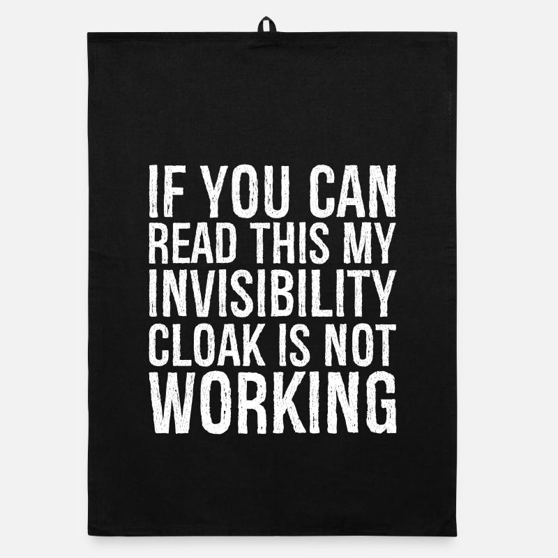 If you can read this invisibility cloak funny Torchon bio