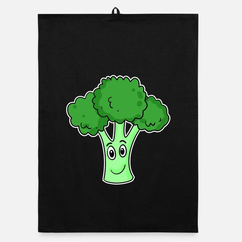 Broccoli Vegetables Organic dish towel
