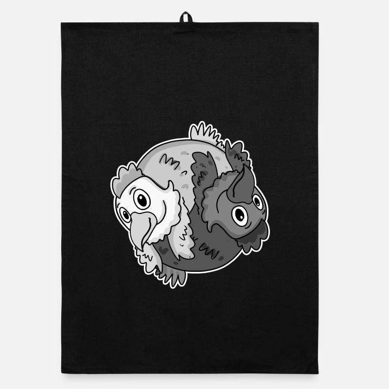 Yin Yang Chicken Chicken Organic dish towel