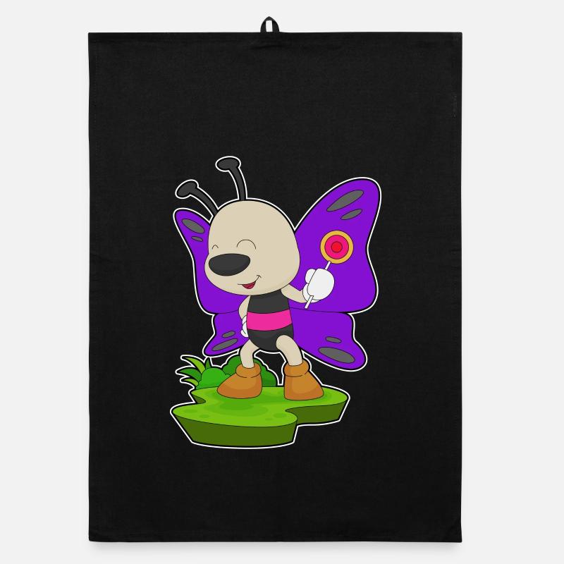 Sucette papillon Torchon bio