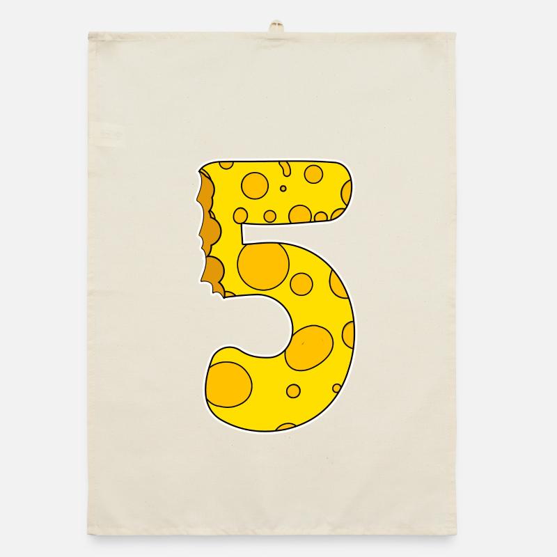 Numéro 5 - Cinq Torchon bio