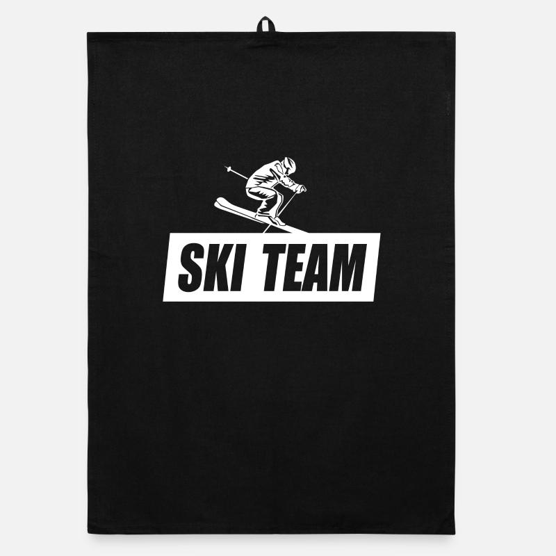 Équipe de ski Skieur École de ski Ski Équipe de ski Torchon bio